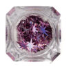 Glitter purple stars