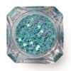 Glitter light blue sequin stars